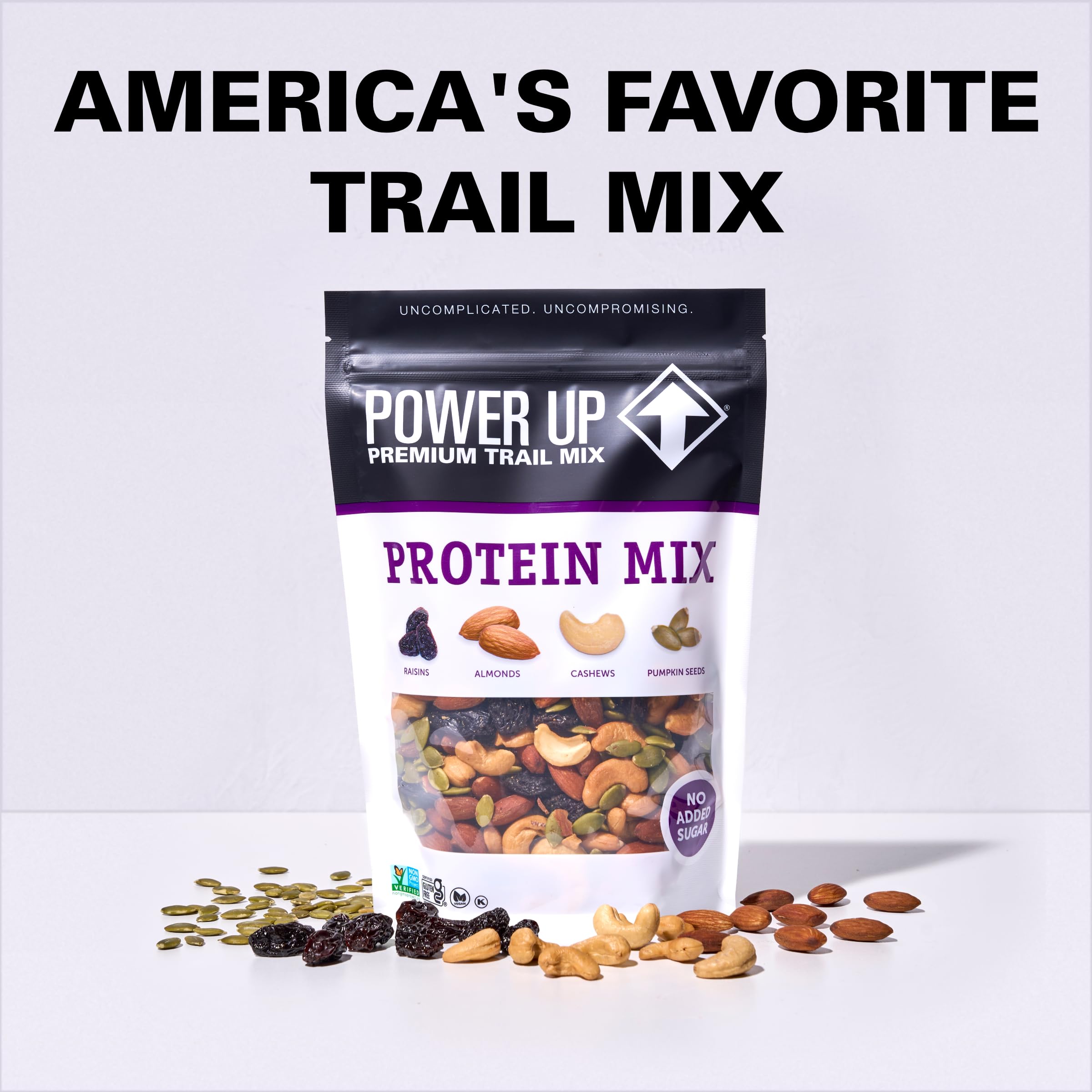 Power Up Premium Trail Mix over yogurt for extra texture