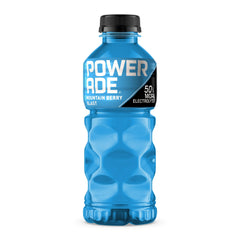 Powerade Mountain Berry Blast 8-pack on display for on-the-go hydration