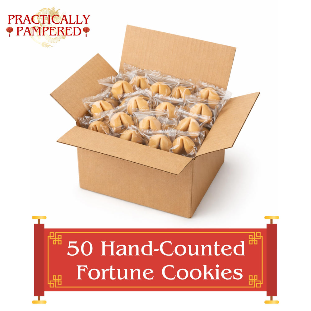 Practically Pampered box with bubble wrap protects cookies during shipping