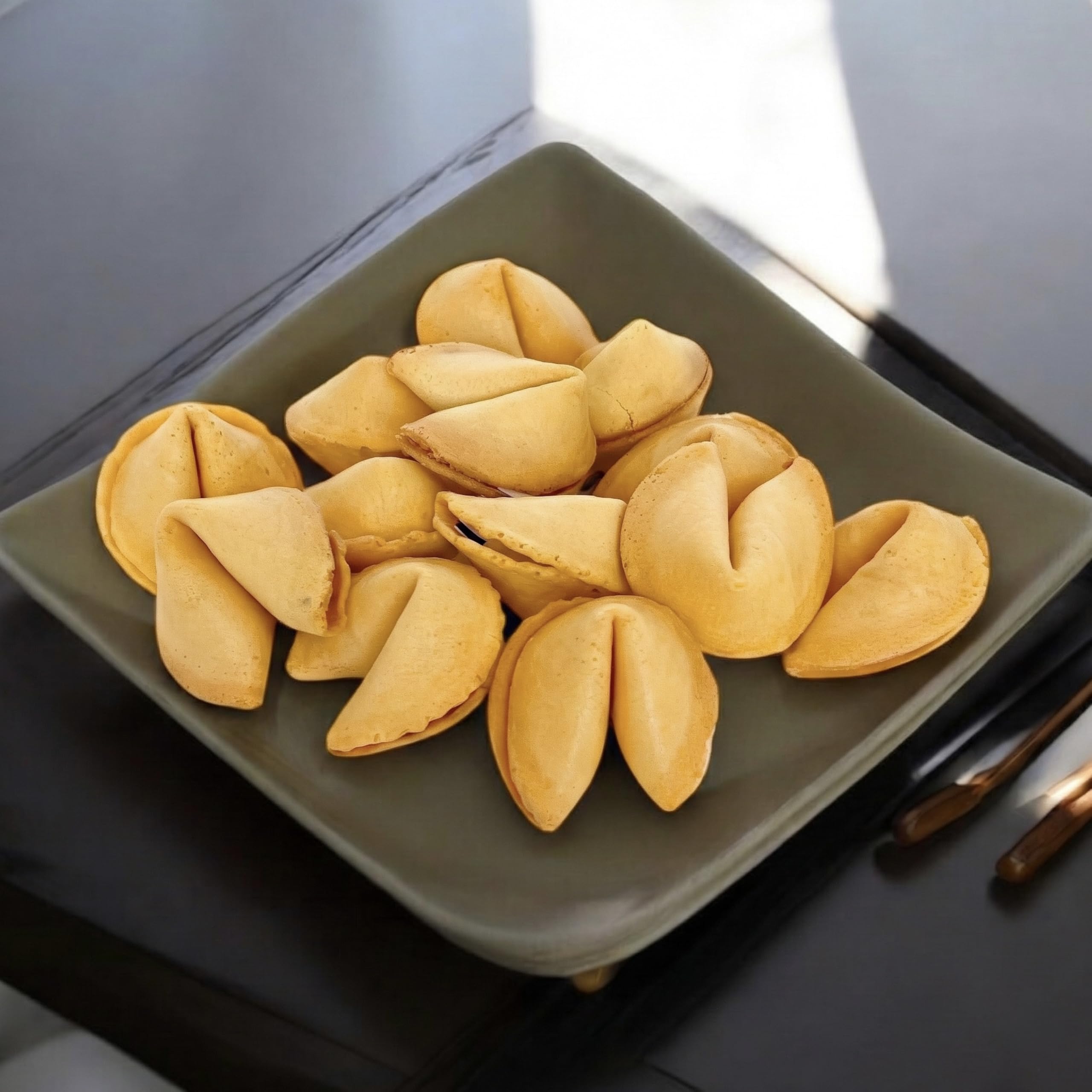 Practically Pampered fortune cookies suited for Lunar New Year celebrations