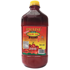 PRAISE Red Palm Oil sediment indicates natural unrefined pulp and authenticity.