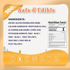 PREATOC dual-tip markers enable precise writing and bold coloring on fondant.