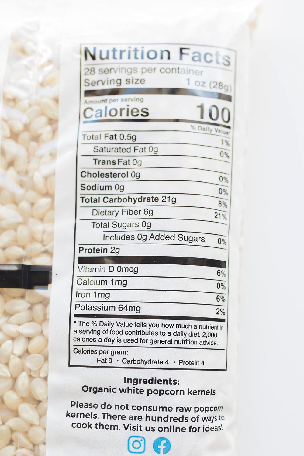 Preferred Popcorn pack of 4 organic kernels for economical, healthy snacking
