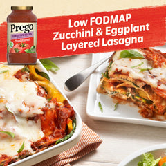 Prego no artificial colors claim on label for a cleaner ingredient list.