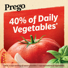 Prego jar label highlights no artificial colors and no high fructose corn syrup
