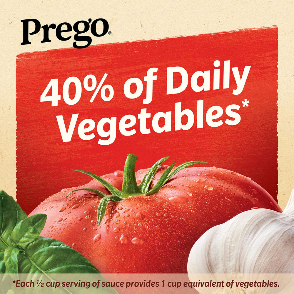 Prego sauce over a ready-to-serve spaghetti plate, family-friendly dinner idea.