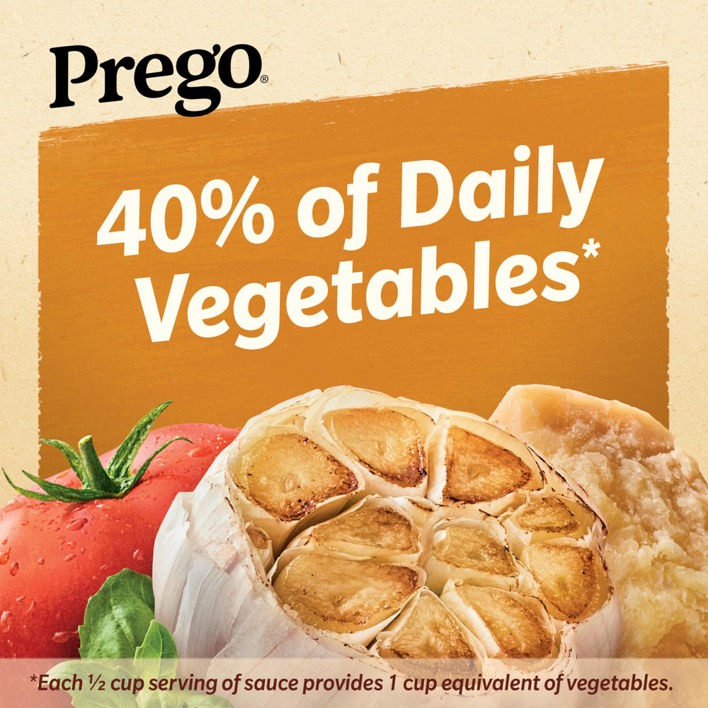 Prego jar pour-over pasta base idea for quick meals.
