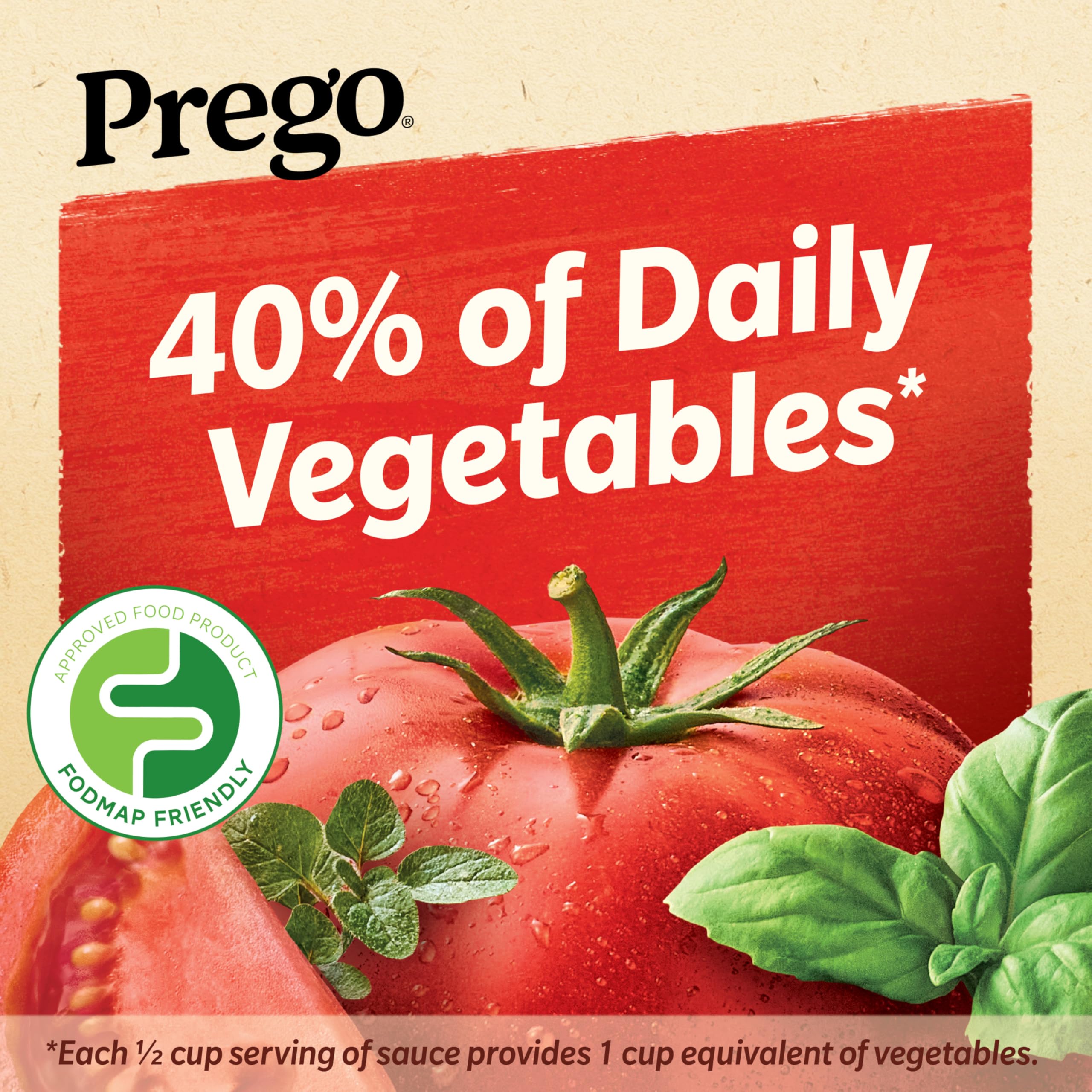 Prego sauce thick and smooth texture ideal for coating pasta evenly.