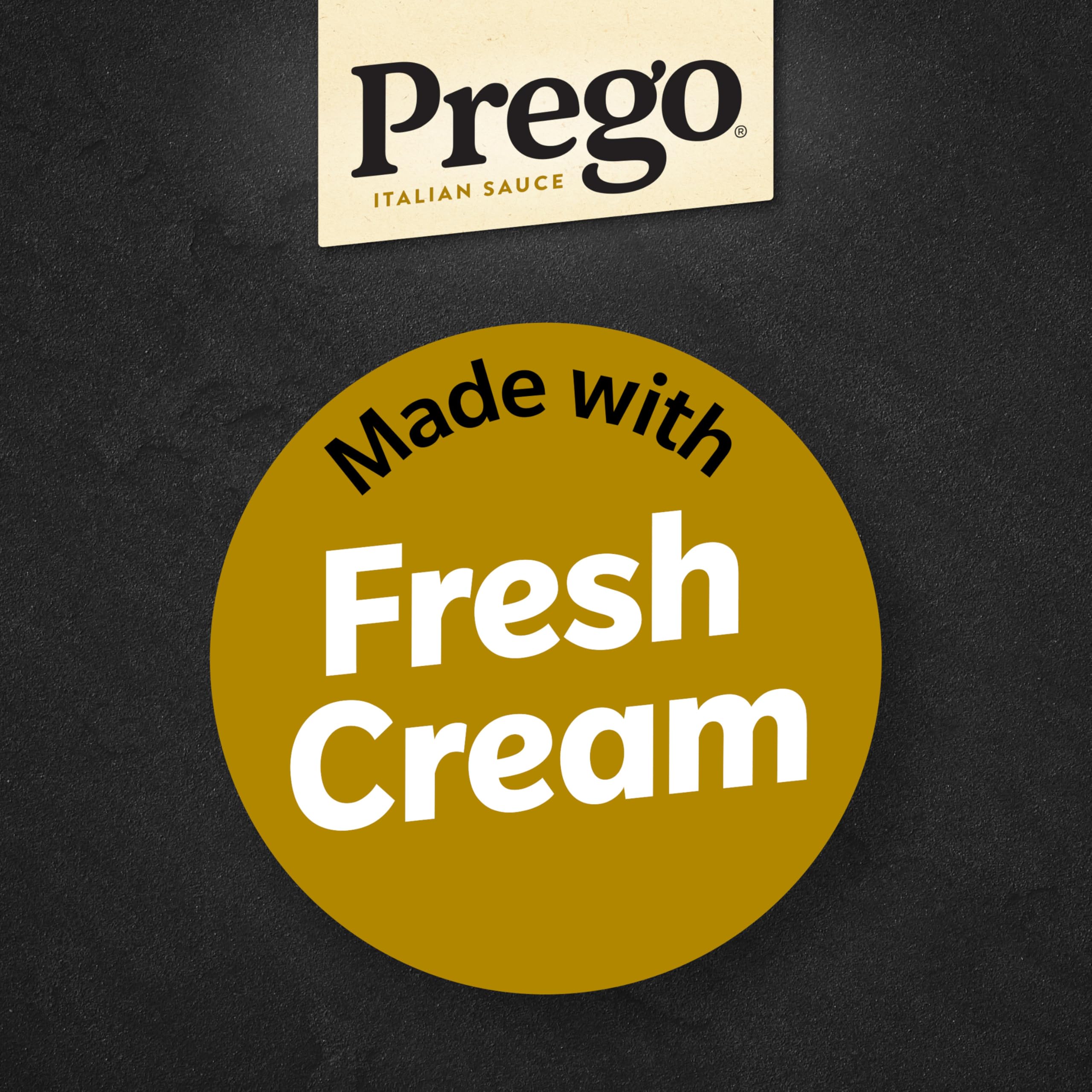 Prego Spicy Vodka Sauce creamy texture on plate with pasta, ideal for silky coating.