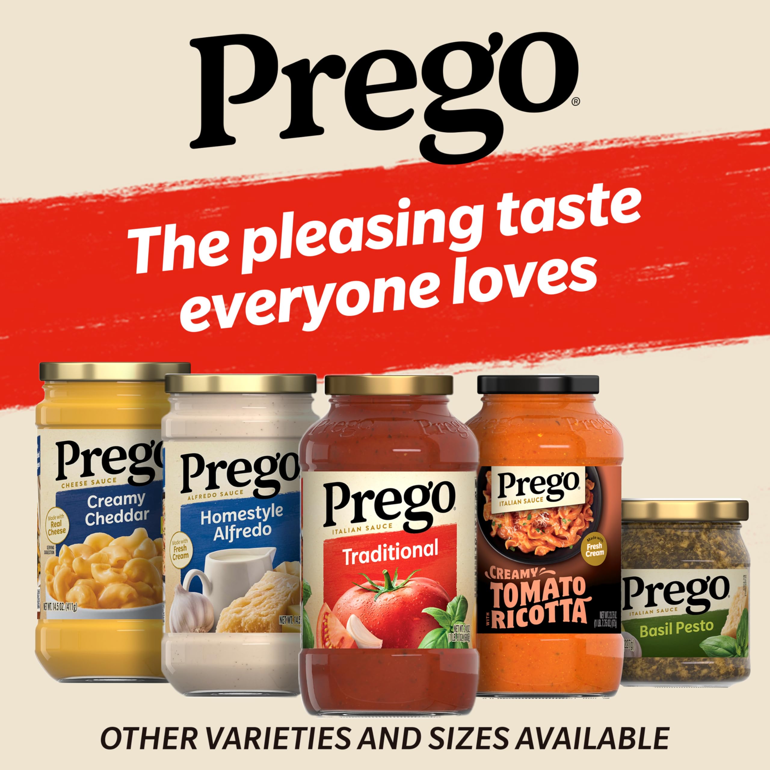 Family dinner scene featuring Prego sauce to spark easy flavorful meals.