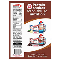 Premier Protein Chocolate Almond Cereal with sliced almonds for satisfying crunch.