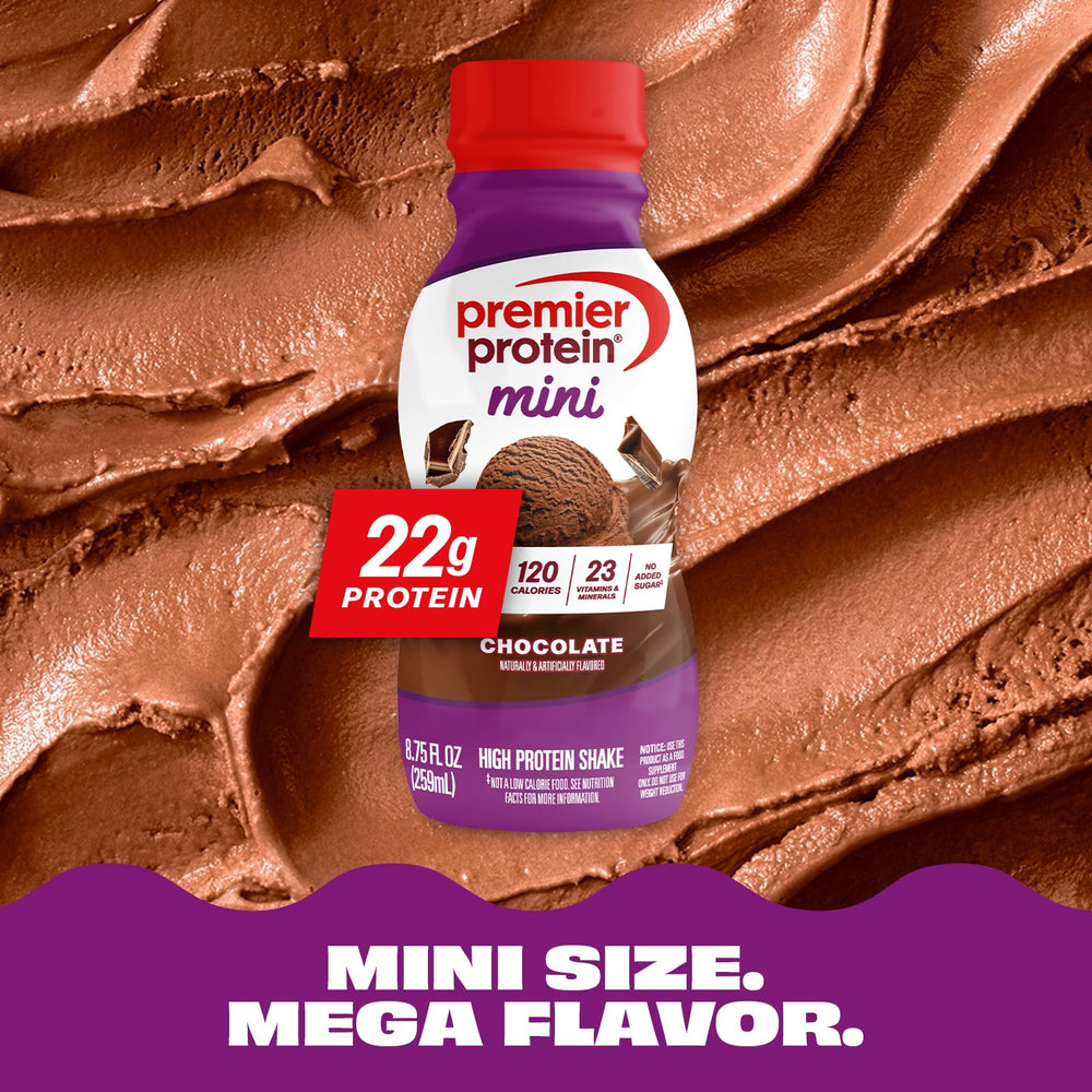 Premier Protein Minis on-the-go snack ideal for busy days