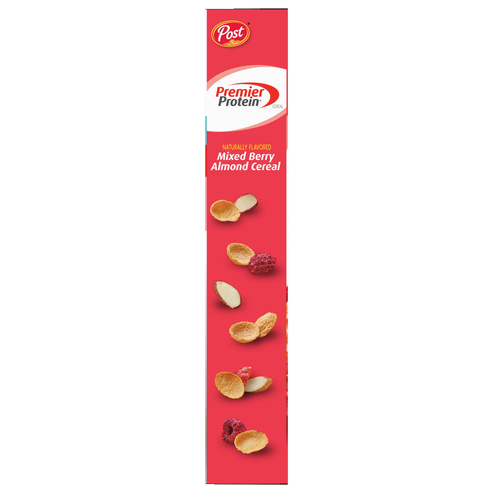 Premier Protein cereal provides 20g protein per serving.