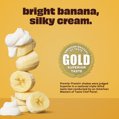 Premier Protein Shake Bananas and Cream as a protein coffee base