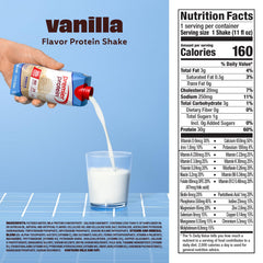 Premier Protein Shake Vanilla with no added sugar supports a low-sugar meal option