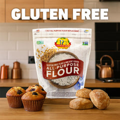 Premium Gold gluten free flour 5lb resealable pouch preserves freshness
