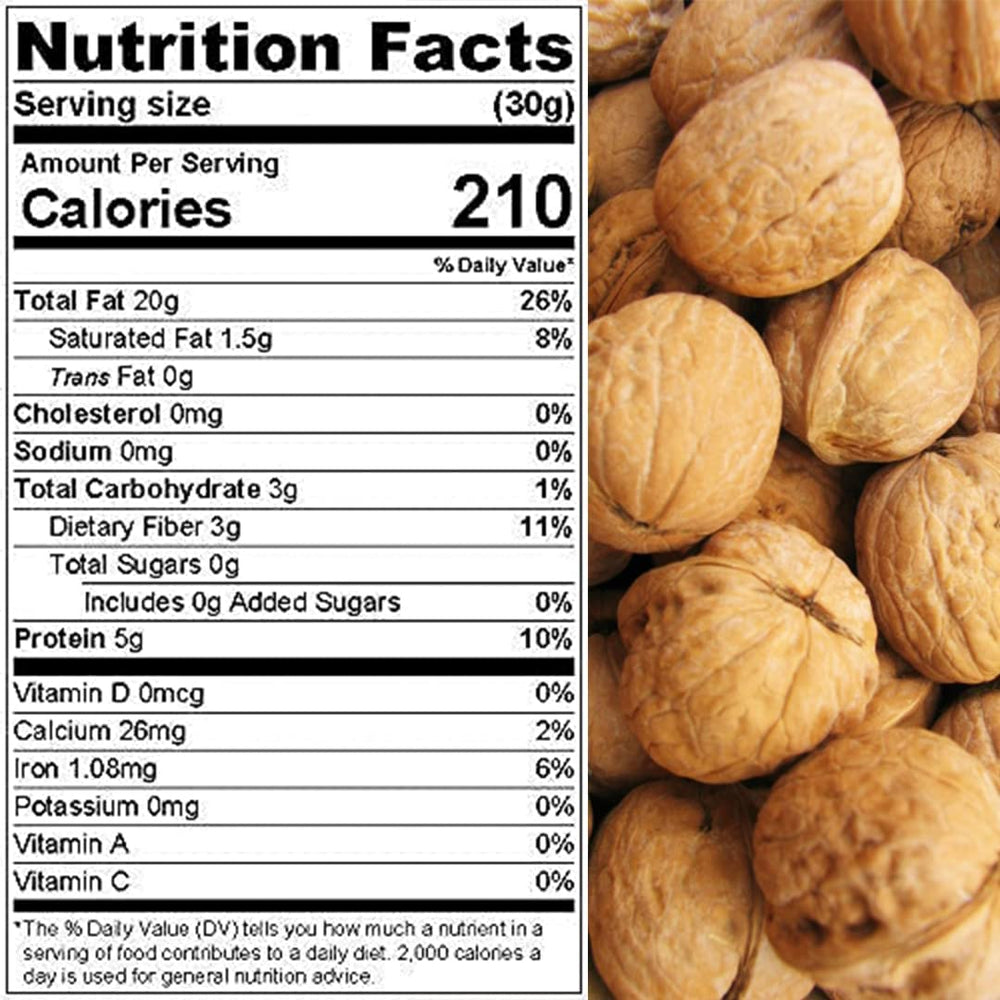 Presto Sales California walnuts raw in shell ideal for quick cracking and baking prep.