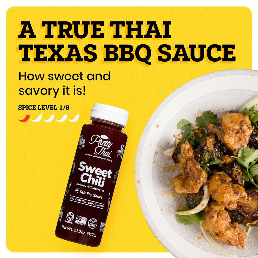 Pretty Thai Sweet Chili Sauce on rice for a flavor boost.