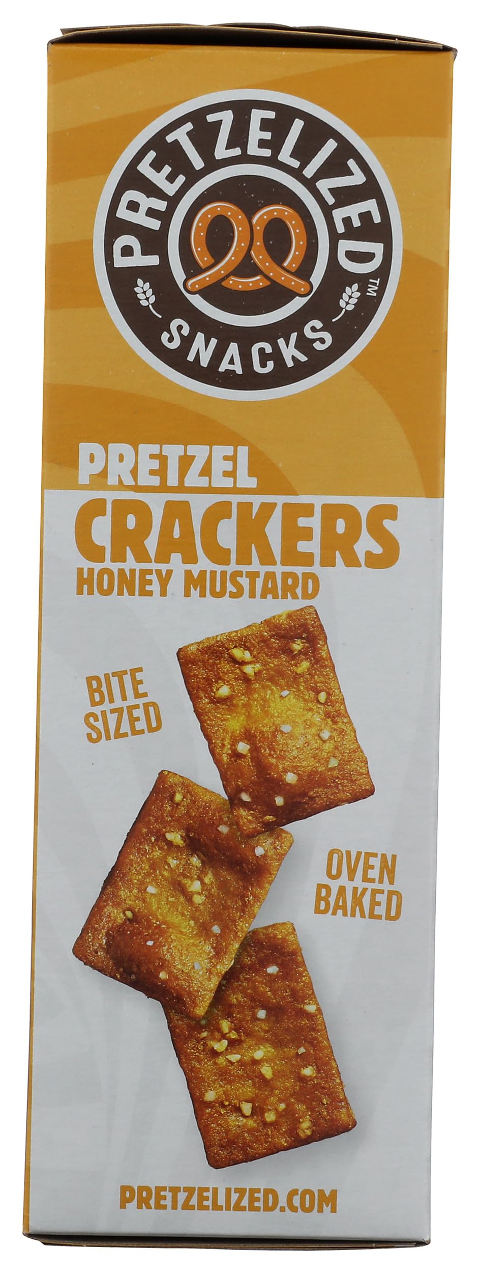 Snack board featuring Pretzl Honey Mustard crackers ready for sharing.