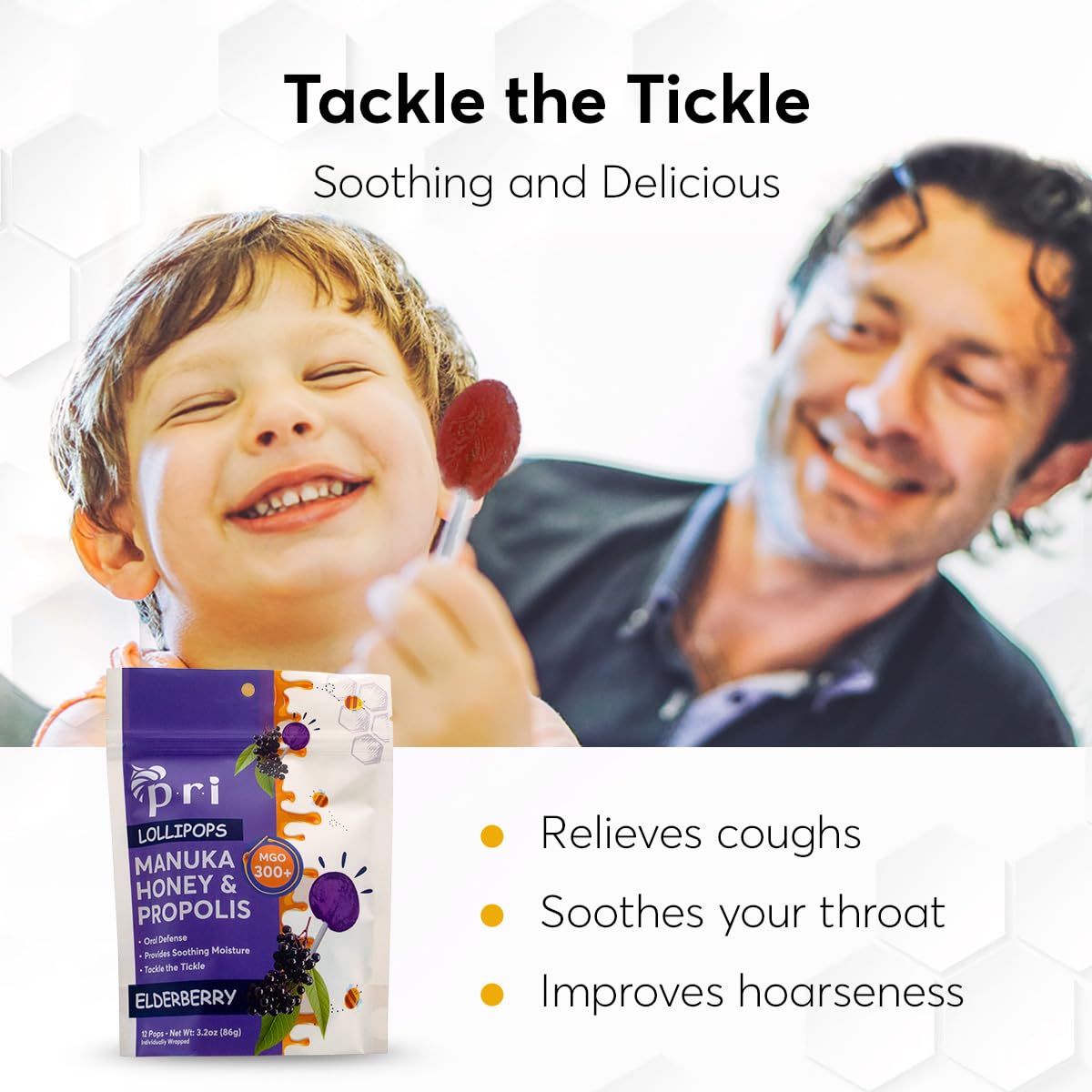 Individually wrapped lollipops are ready for on-the-go use