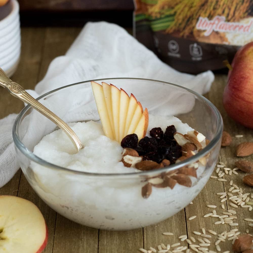 Vegan-friendly Rice N Grinds ideal for dairy-free mornings.