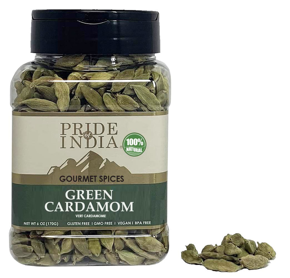 Pride of India aromatic cardamom steam rising from a tea cup.