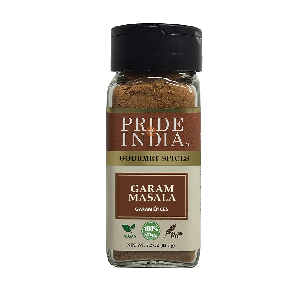 Pride of India Garam Masala Ground bottle ready to elevate curries with aroma.