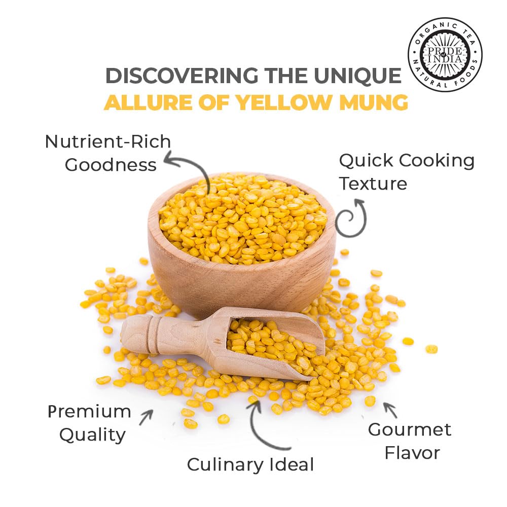 Pride Of India mung dal rinsing prep for quick simmer.