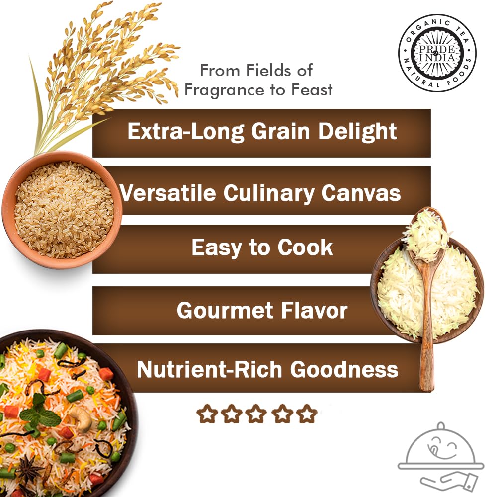 Pride Of India sealed food-grade jar emphasizing BPA-free, gluten-free packaging.