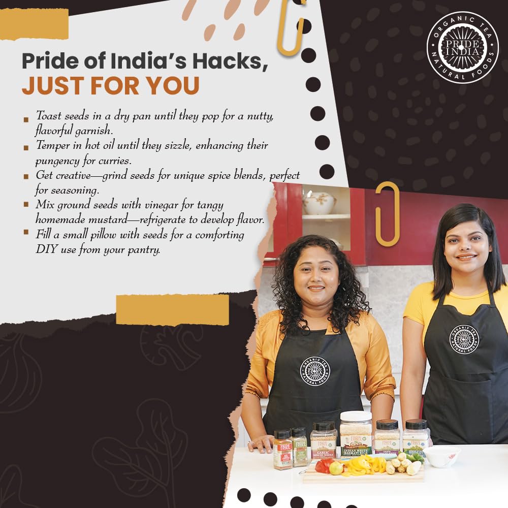 Pride of India spice pour action shows controlled, mess-free seasoning.