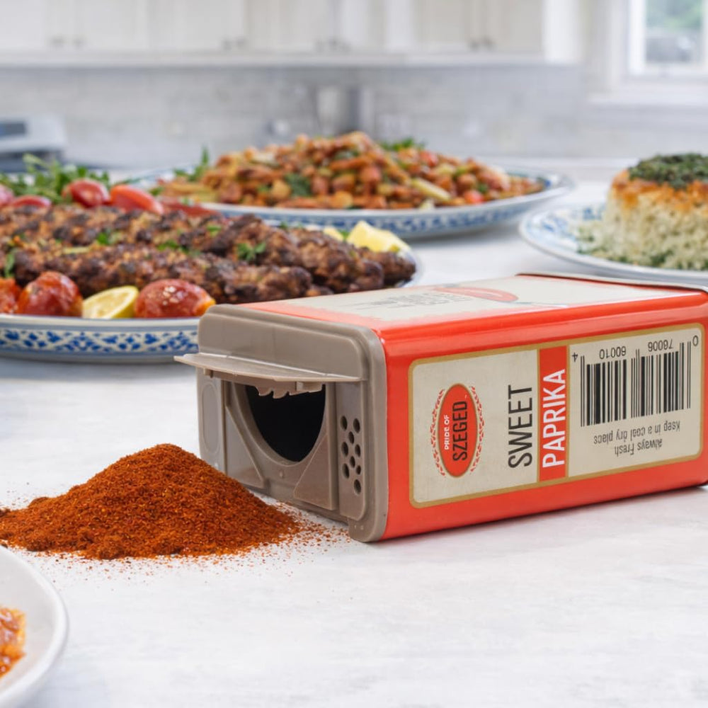 Pride of Szeged Sweet Paprika Powder in a cooking scene with color