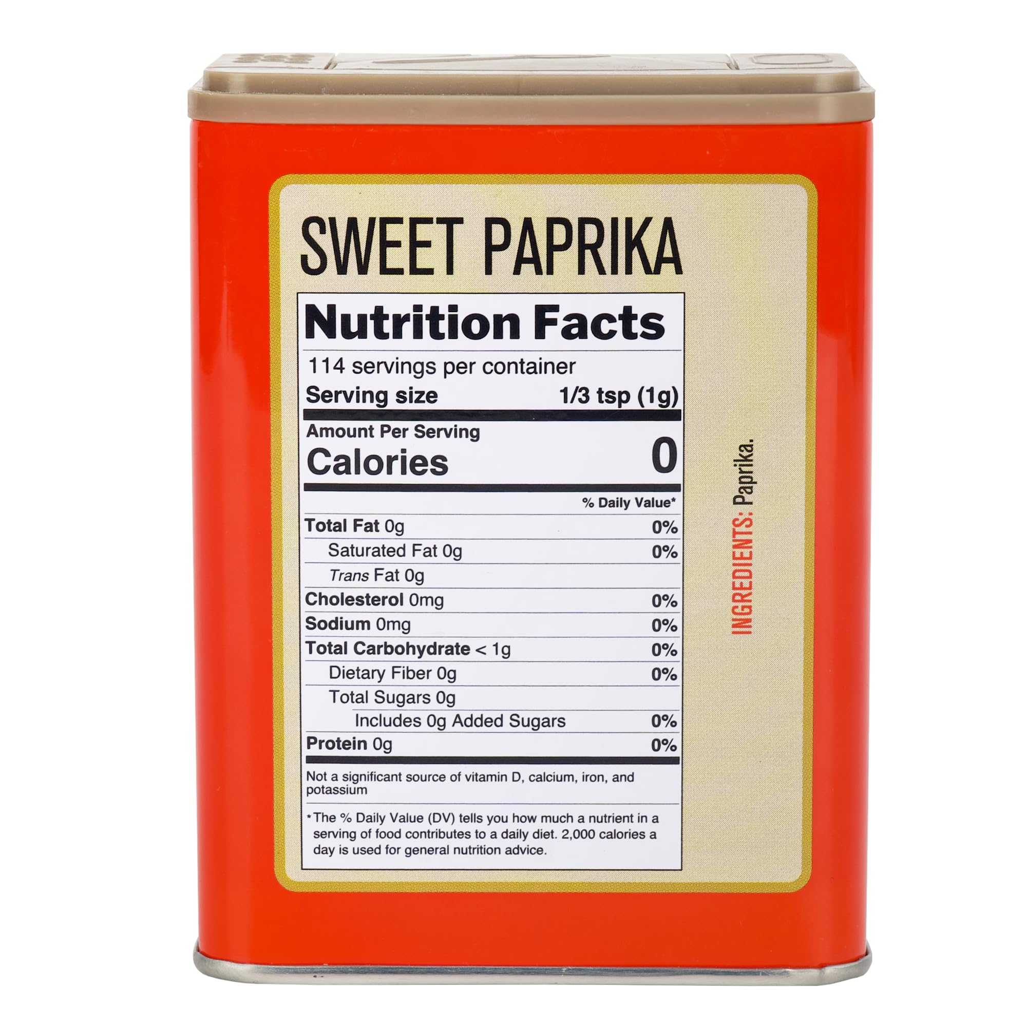 Closeup of Pride of Szeged paprika powder texture and aroma
