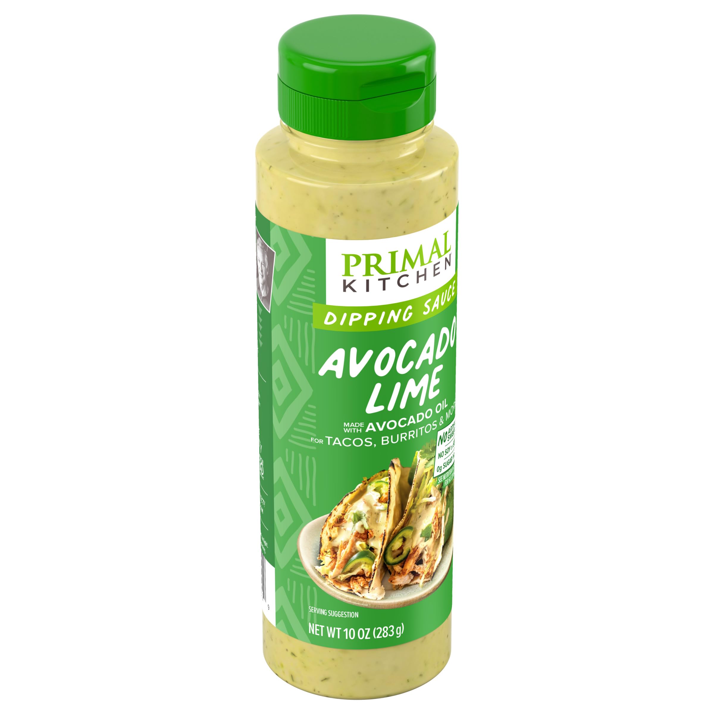 Primal Kitchen Avocado Lime Sauce Dip over grilled chicken idea