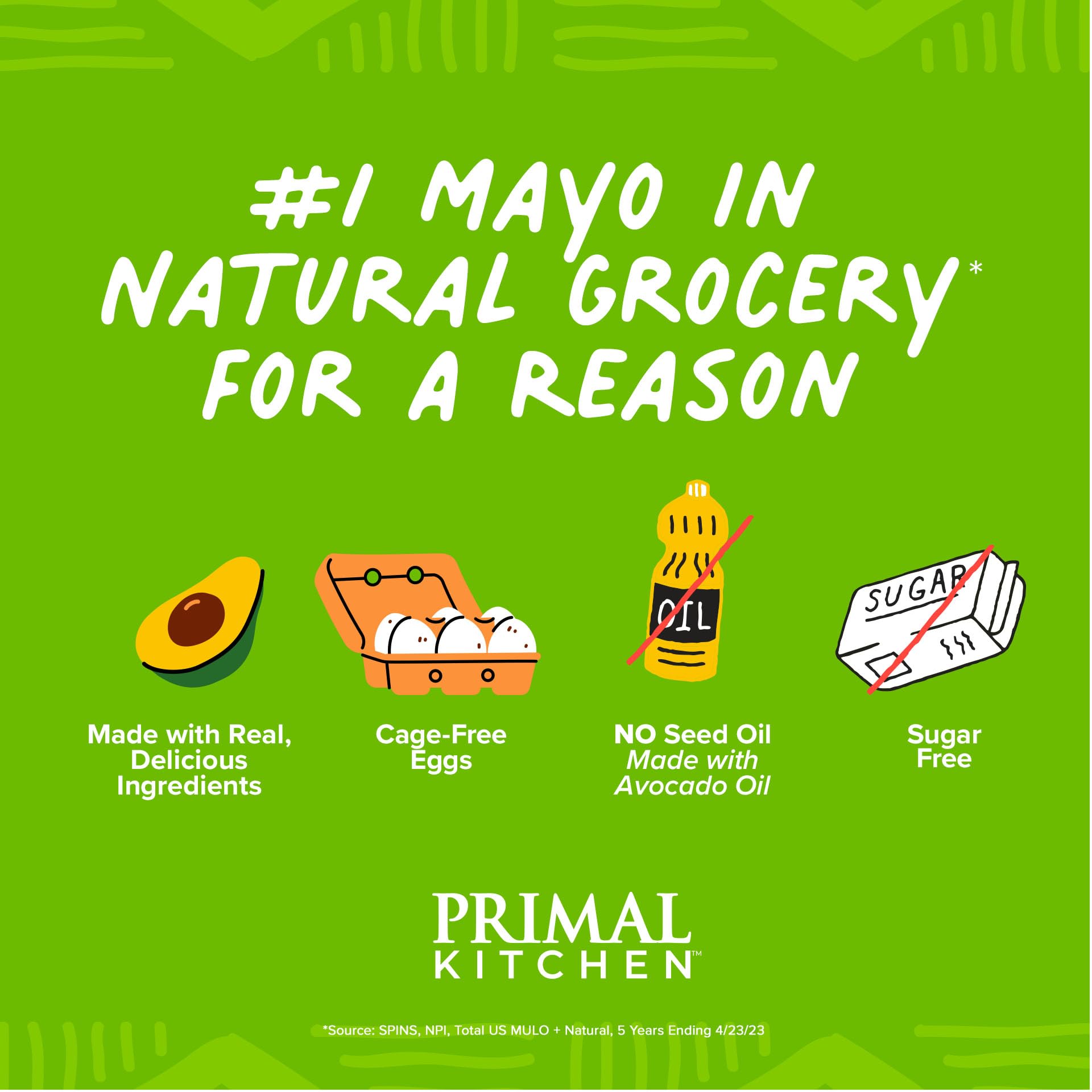 Primal Kitchen Mayo used on burgers for creamy spread
