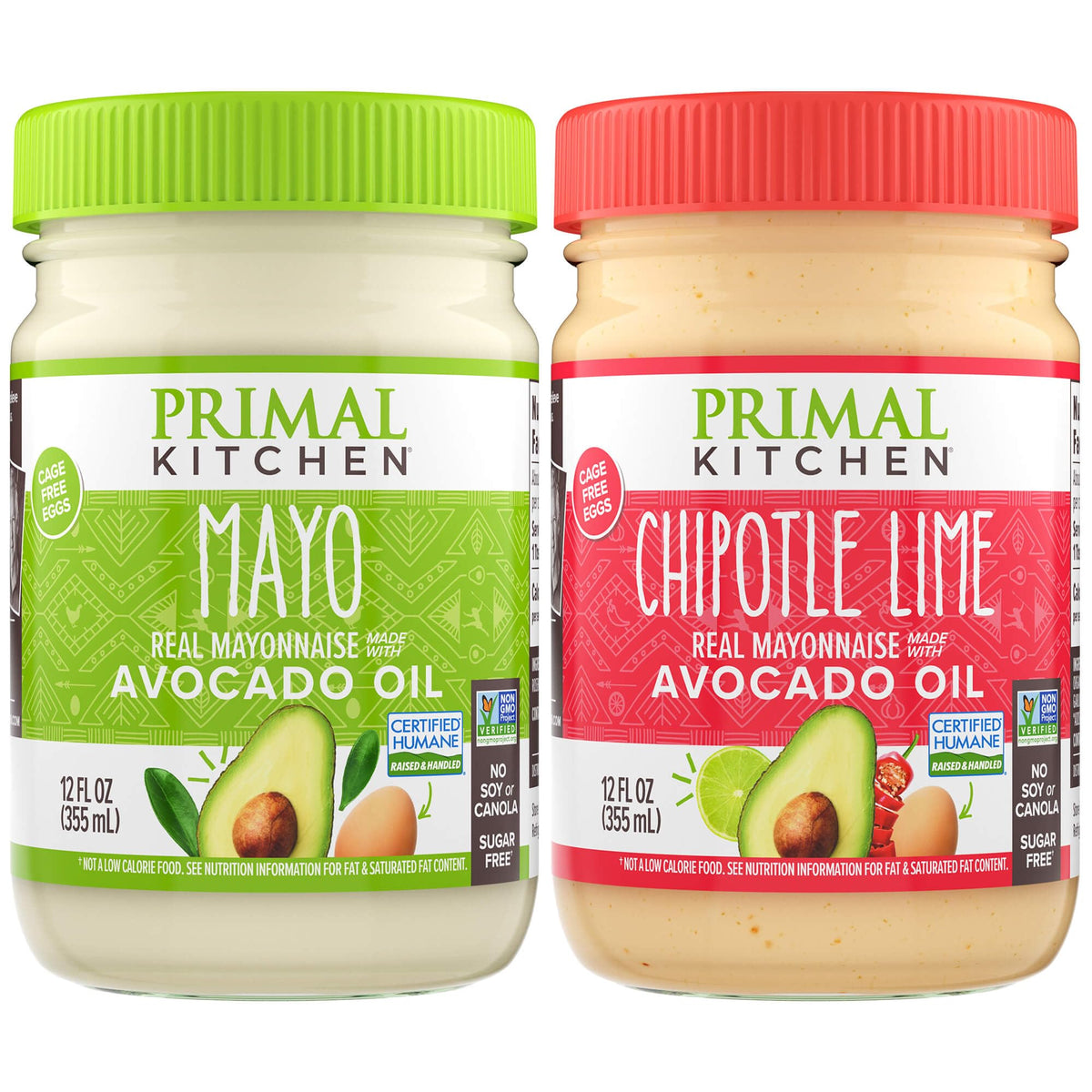 Primal Kitchen Original Avocado Oil Mayo bottle with creamy texture for sandwiches