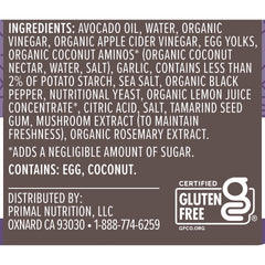 Primal Kitchen Caesar dressing used as marinade for grilled chicken