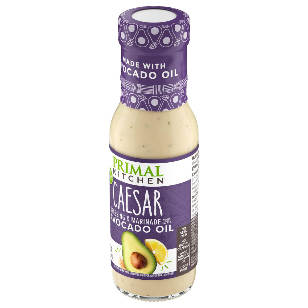 Primal Kitchen Caesar dressing Whole30 approved bottle