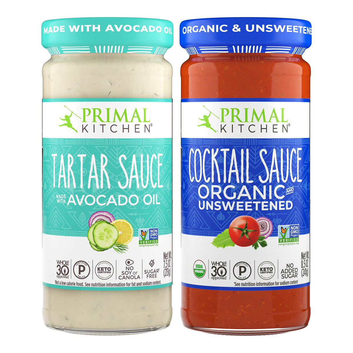Primal Kitchen tartar sauce bottle adds creamy flavor to seafood dishes