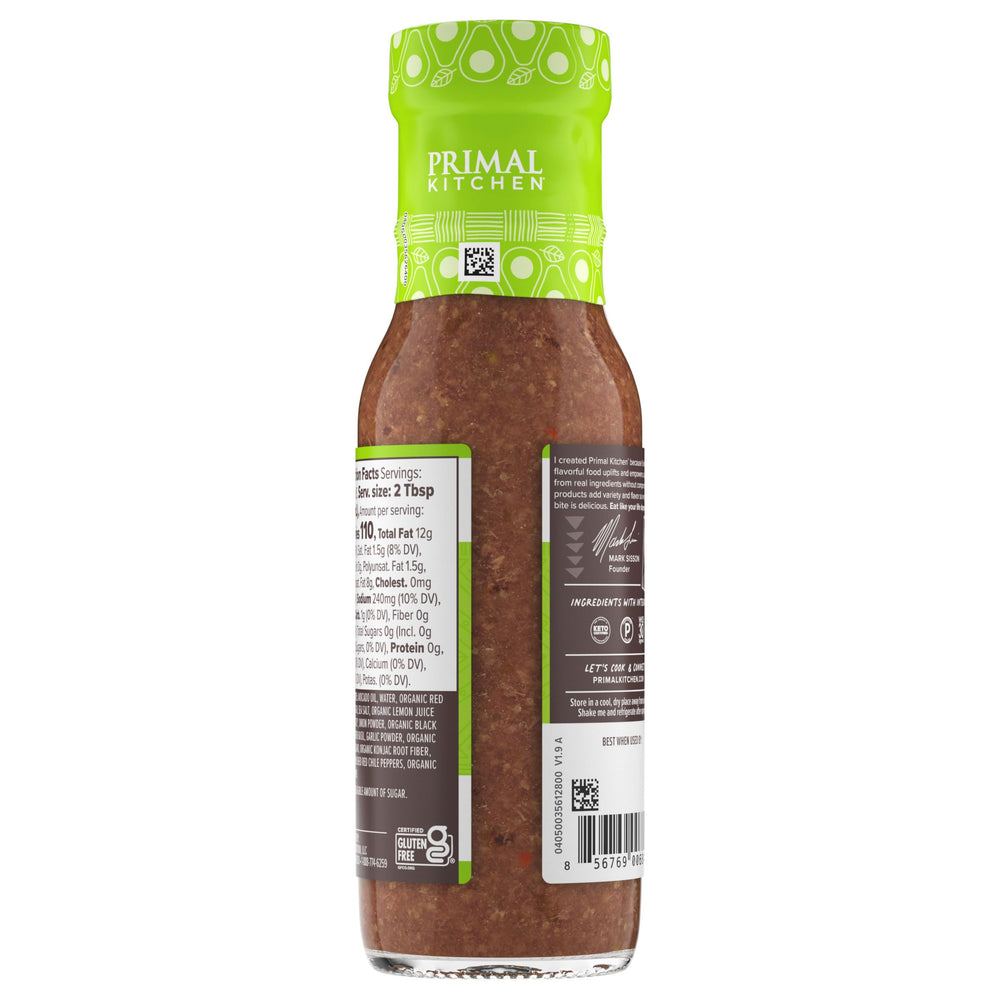 Primal Kitchen Italian Vinaigrette dipping vegetables