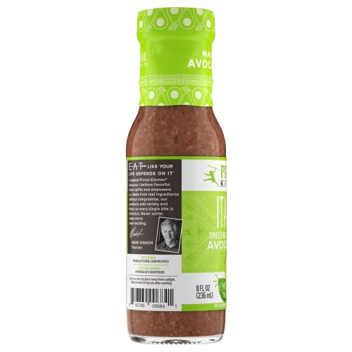 Primal Kitchen Italian Vinaigrette marinades chicken for citrusy depth