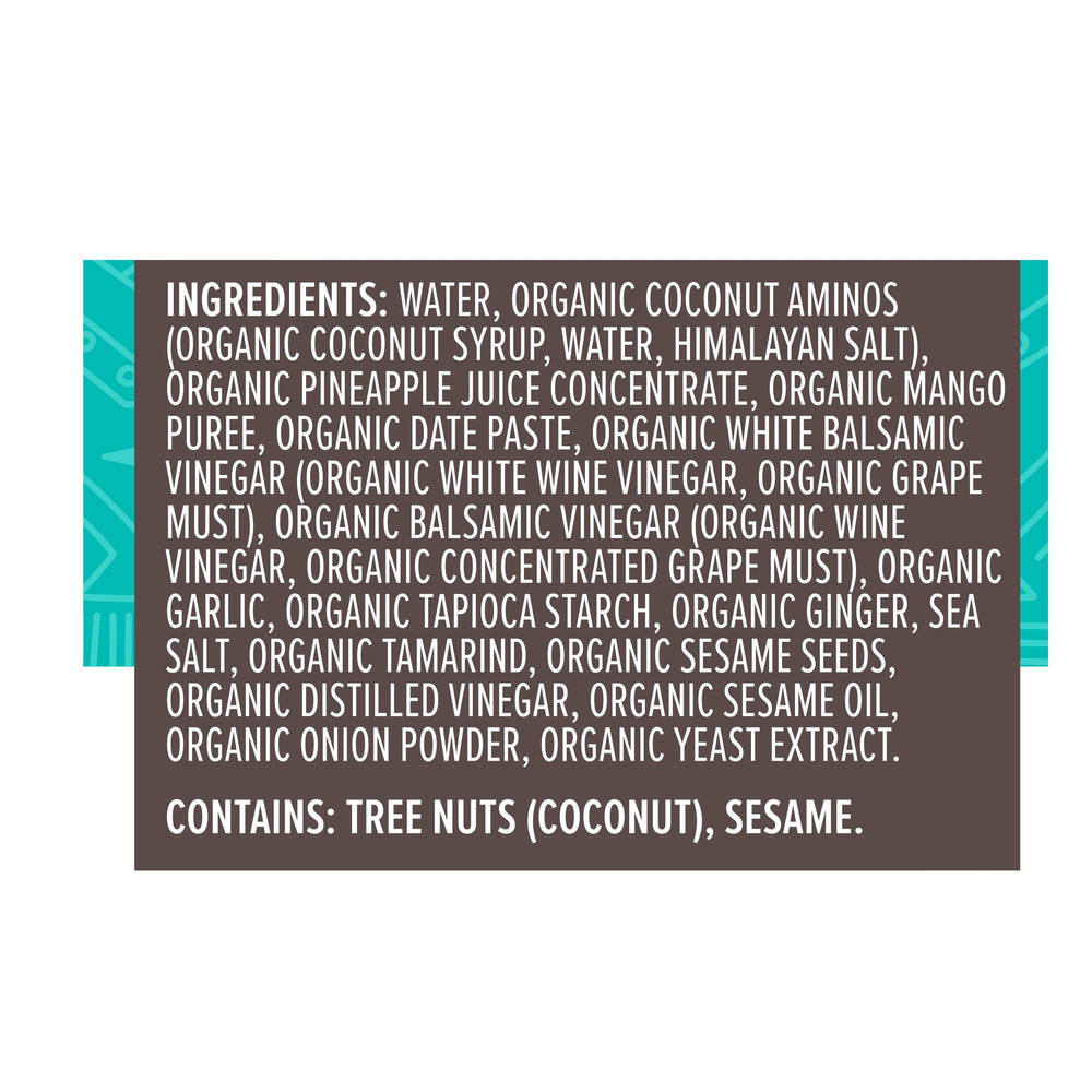 Primal Kitchen No Soy Teriyaki Original bottle with stir-fry ingredients.