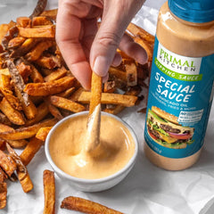 Primal Kitchen Sauce Dip Special Burger ingredients highlight quality