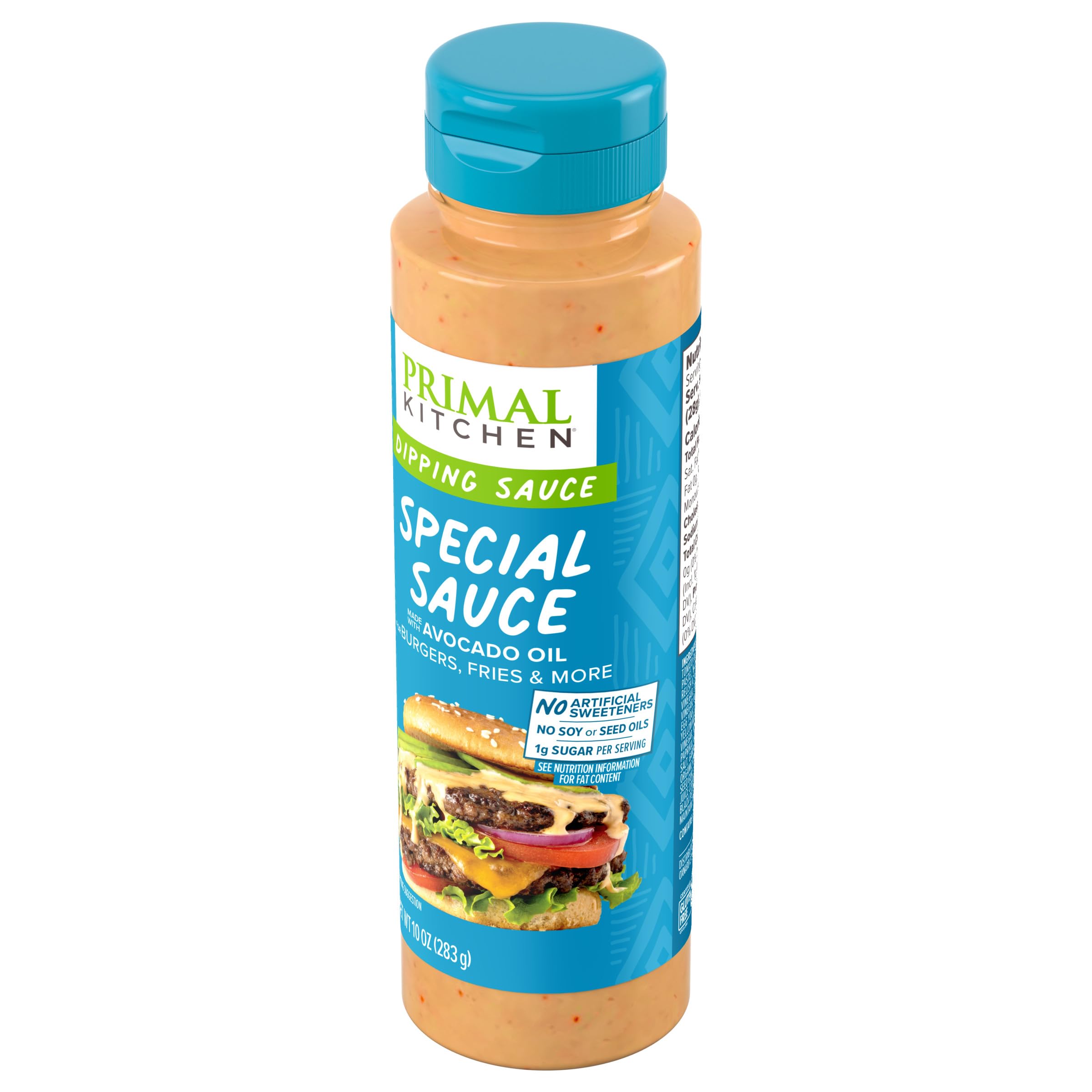 Primal Kitchen Sauce Dip Special Burger kitchen counter prep friendly