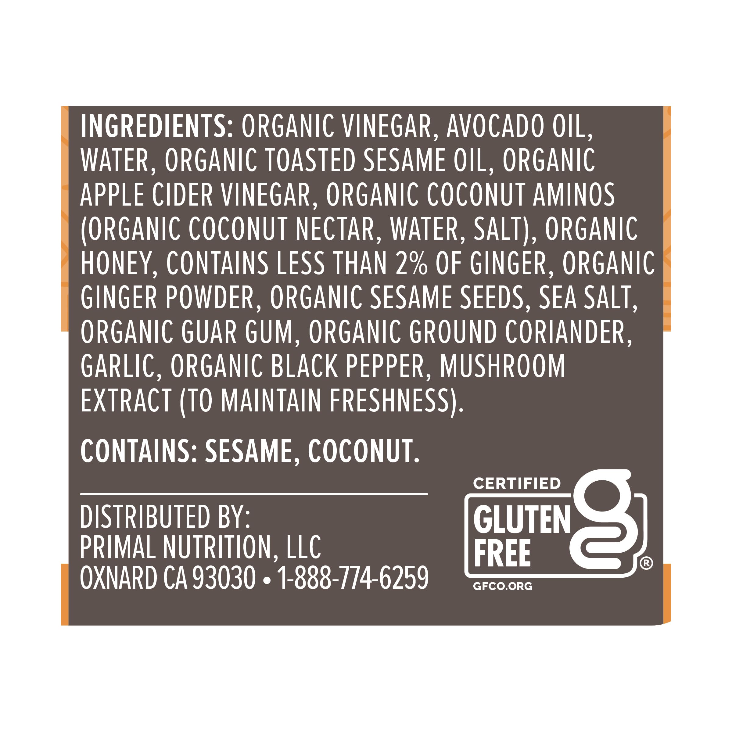 Primal Kitchen sesame ginger marination skewers with bold glaze
