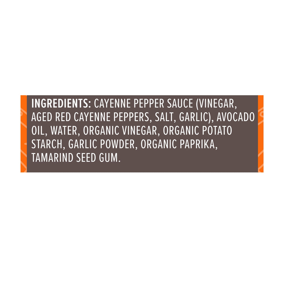 Primal Kitchen No Dairy Buffalo Sauce on a burger adds zesty, dairy-free kick