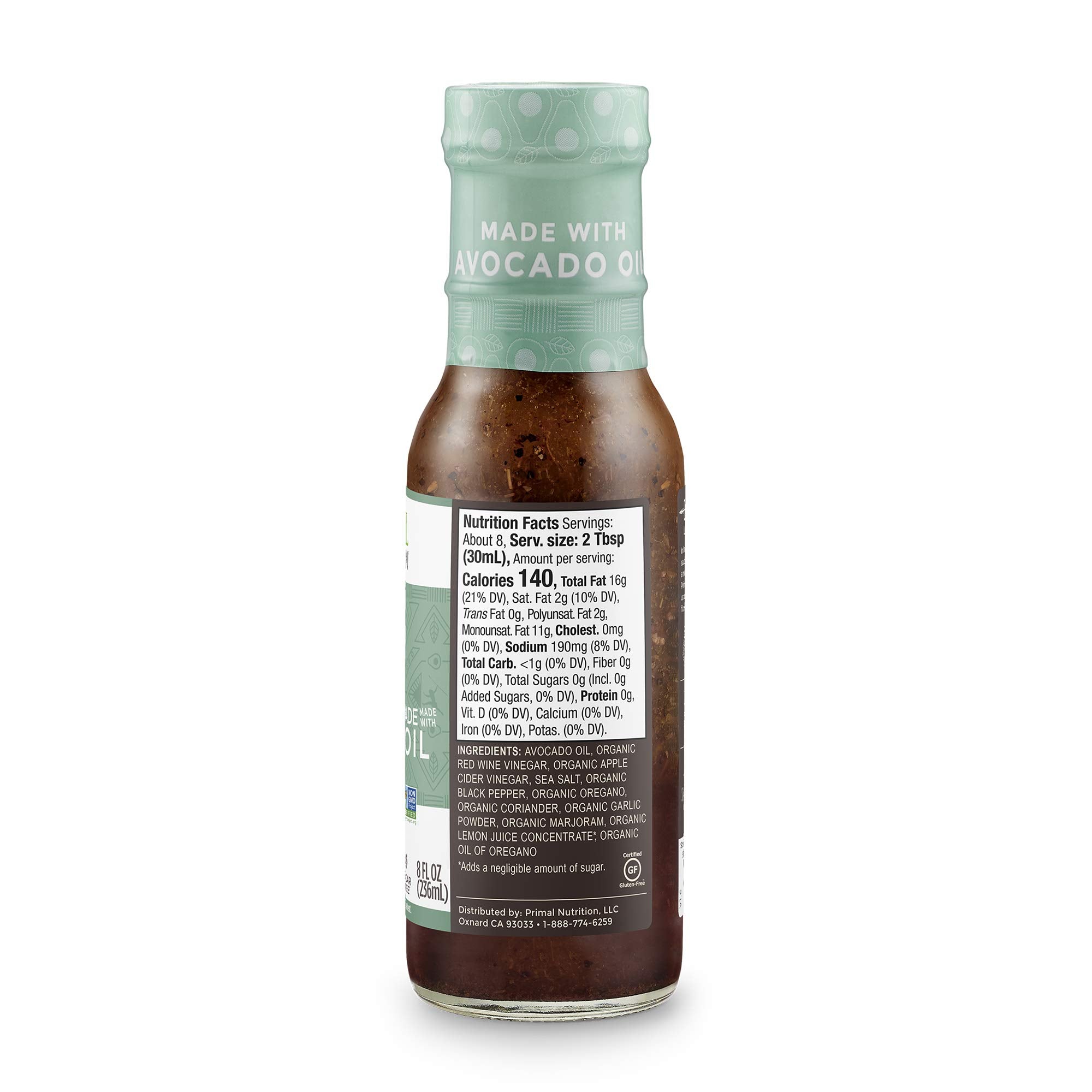 Primal Kitchen variety-pack on a shelf signals versatile, real-ingredient dressings.