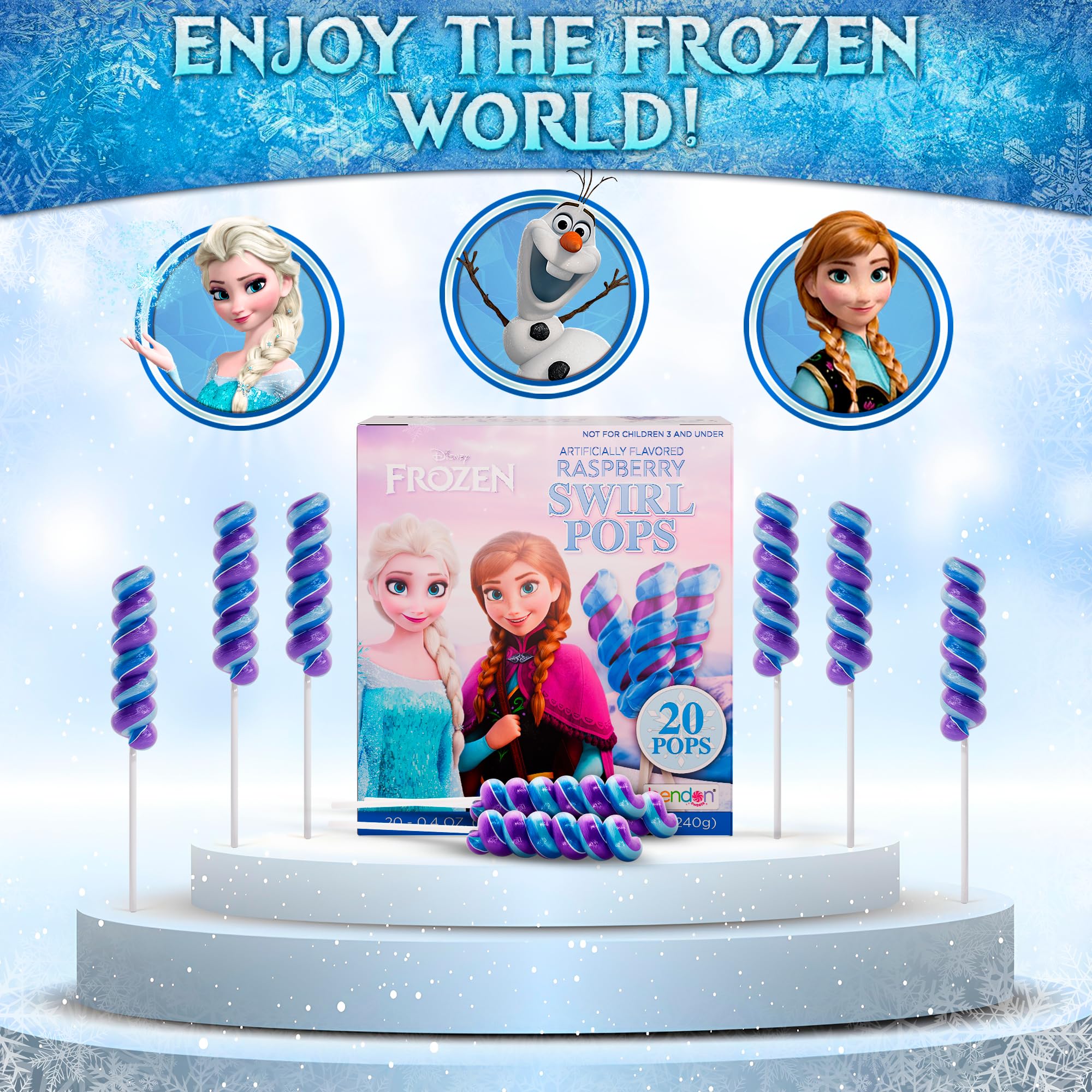 Primary Colors Candy frozen pinata filler adds fun to celebrations