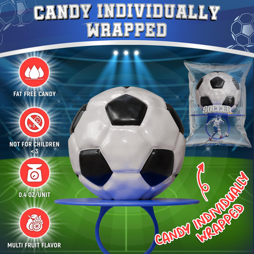 Primary Colors Candy fruity soccer treats brighten birthdays and team snacks