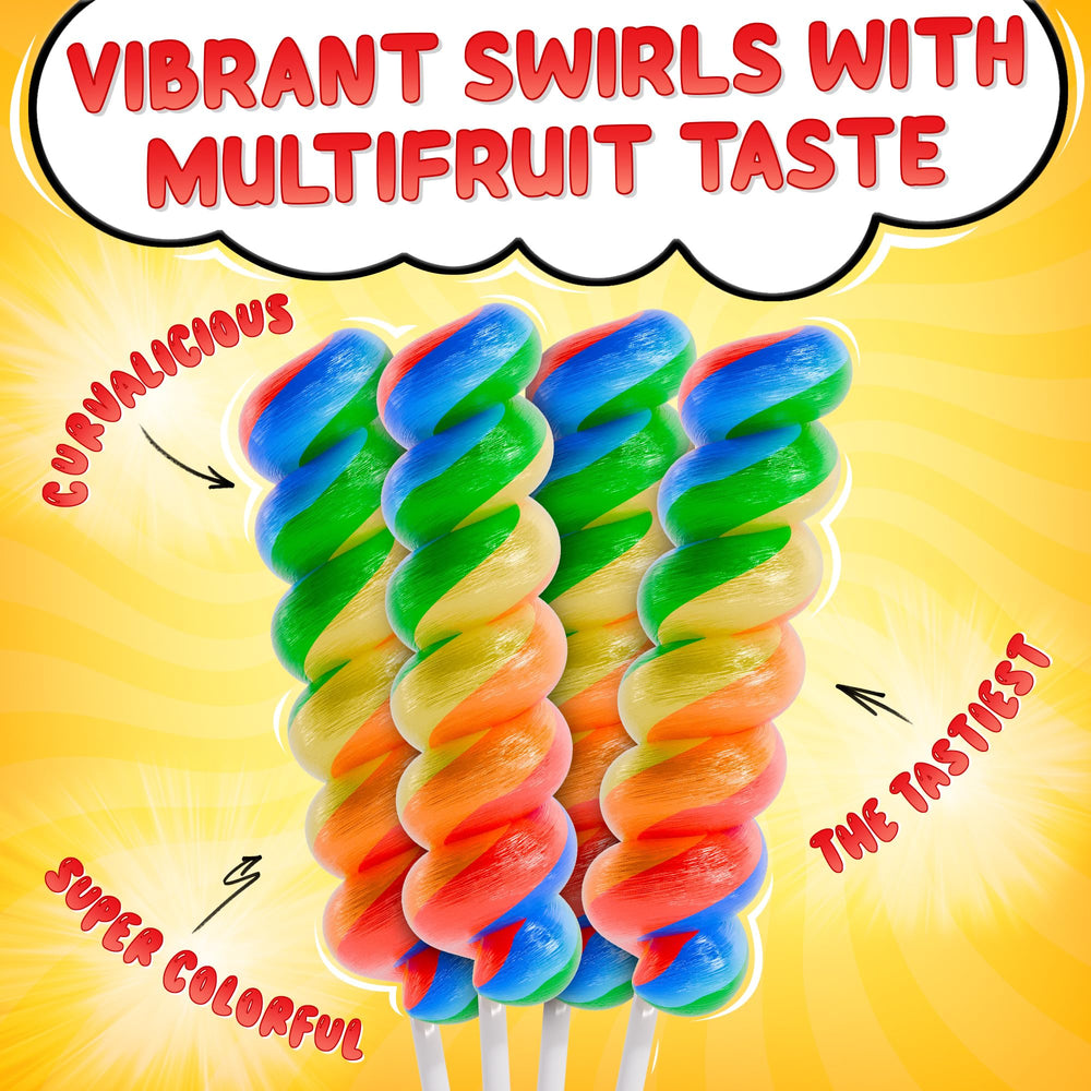 Primary Colors Candy individually wrapped lollipops for mess-free party favors.