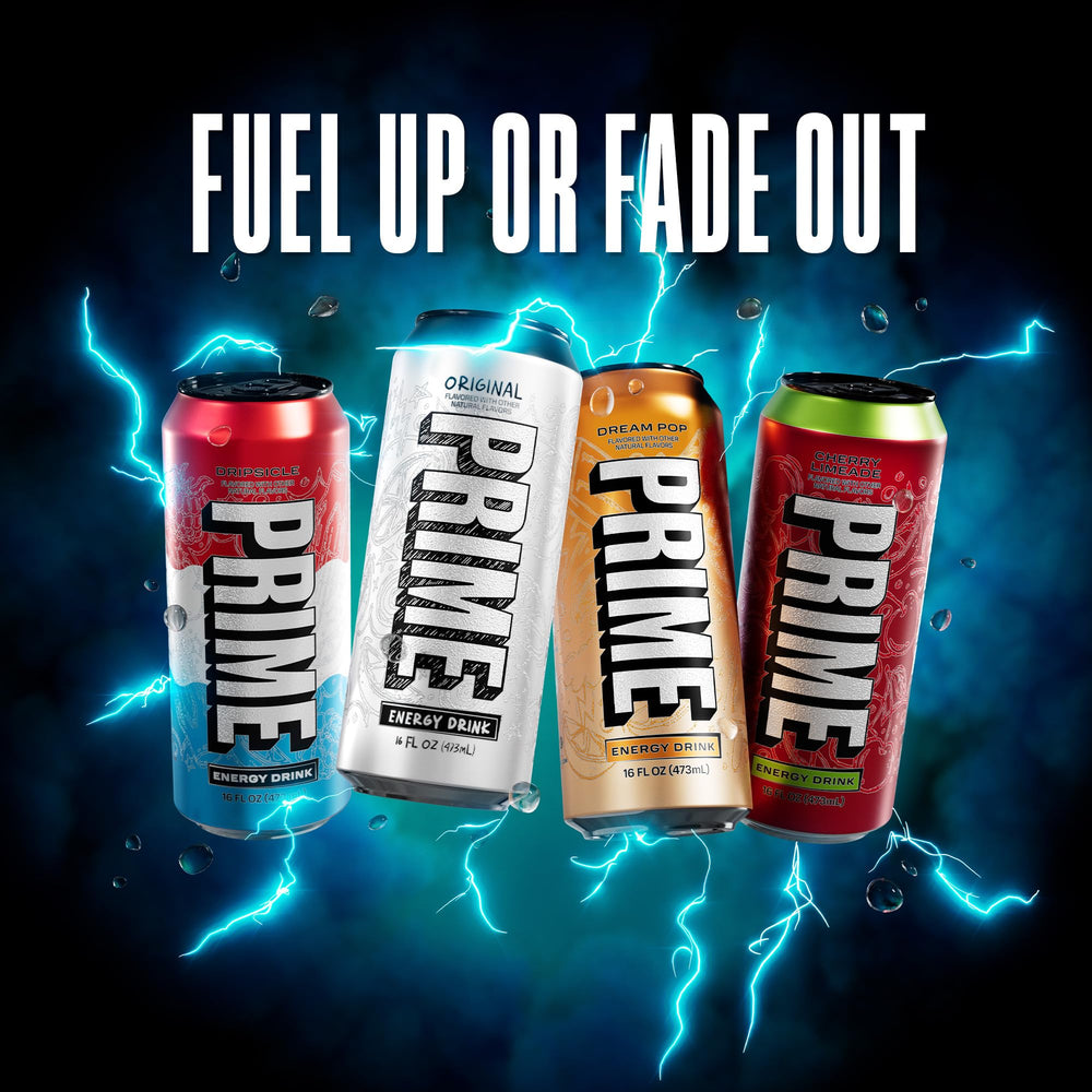 Prime Energy Original packaging display suitable for workouts
